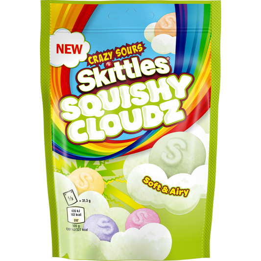 Skittles Crazy Sours Squishy Clouds (UK)