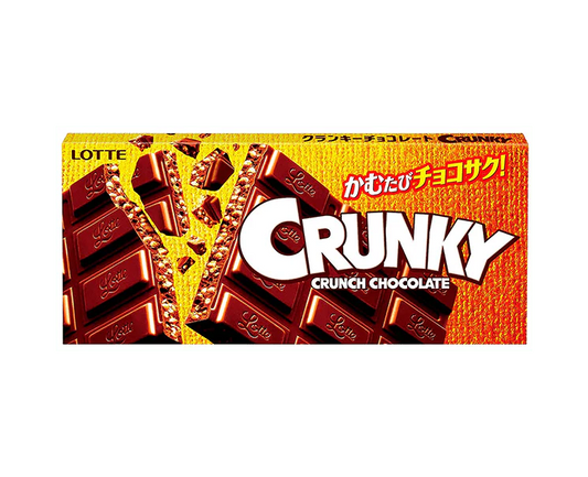 Lotte Crunky Crunch Chocolate (Japan)